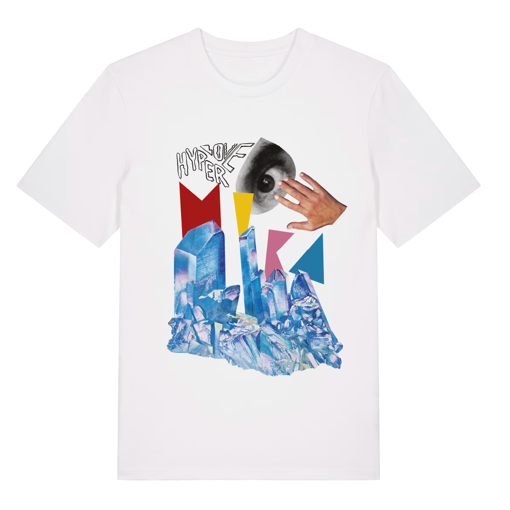 T-shirt Blanc Mika eye iceberg