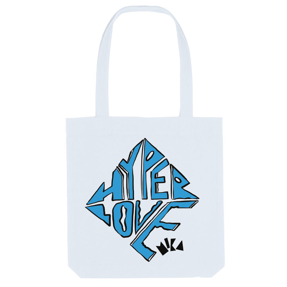 Tote bag blanc Hyperlove Mika