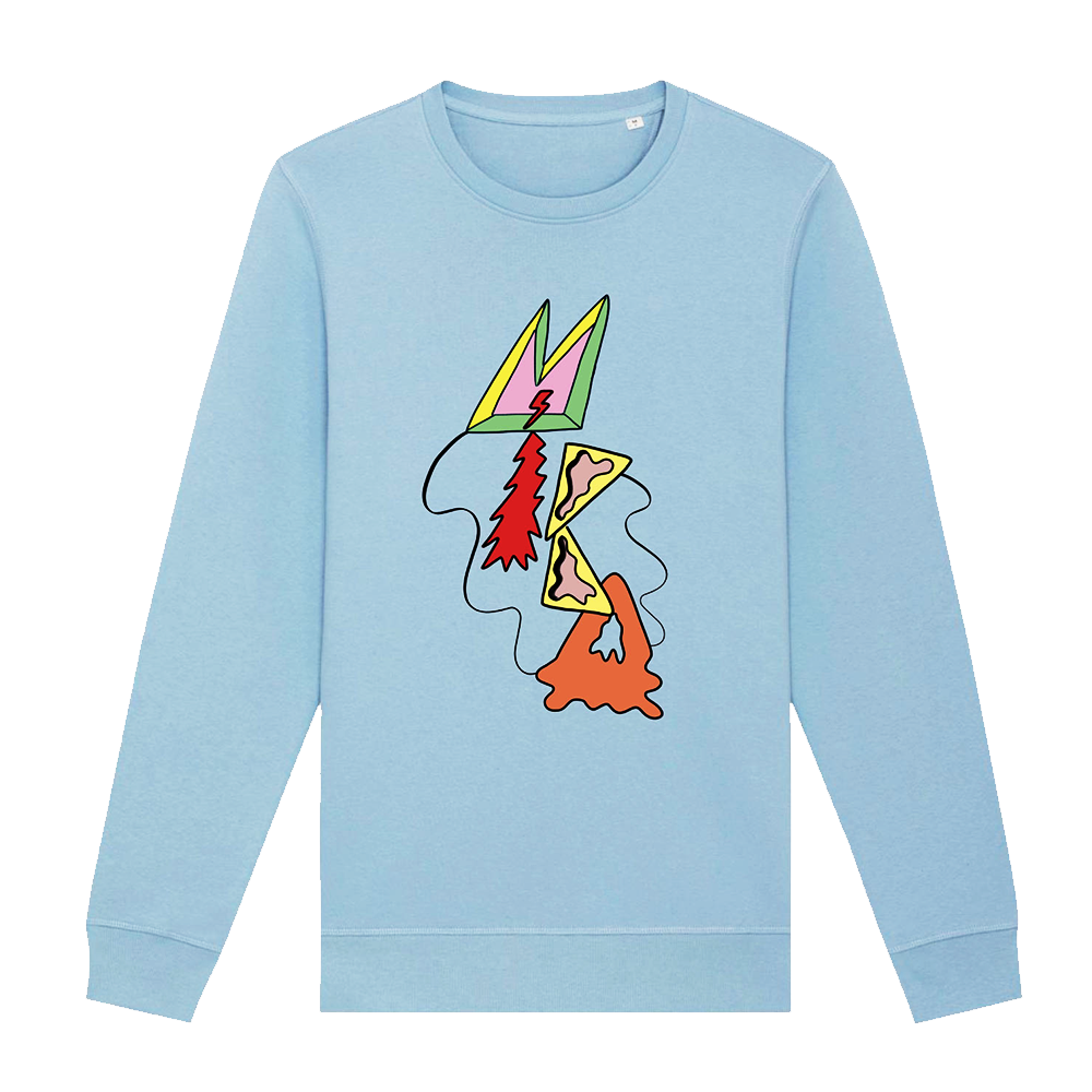 Crewneck bleu "Apocalypse Tour"