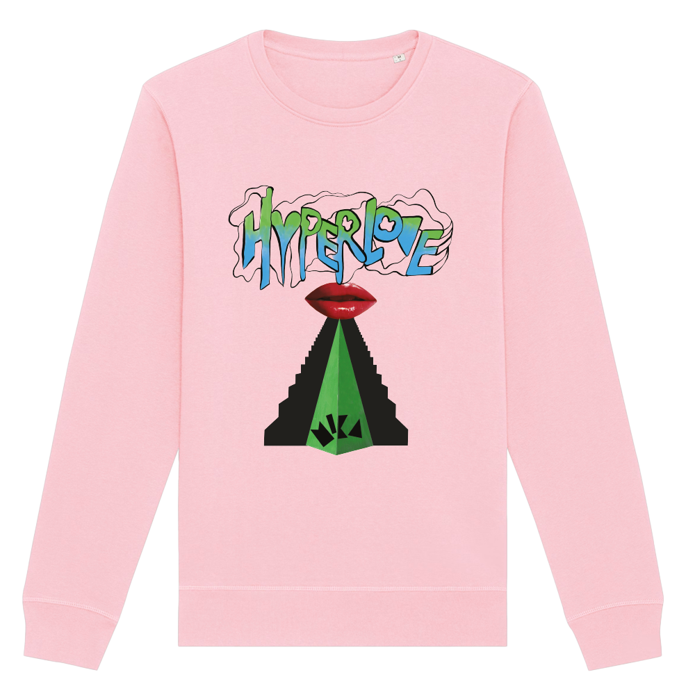 Crewneck rose Hyperlove Mika