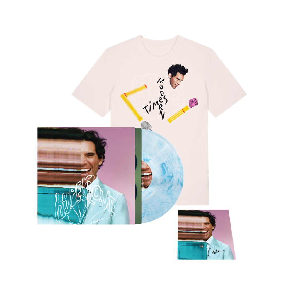 Hyperlove LP Exclusif Store + T-Shirt Modern Times + Carte Dédicacée
