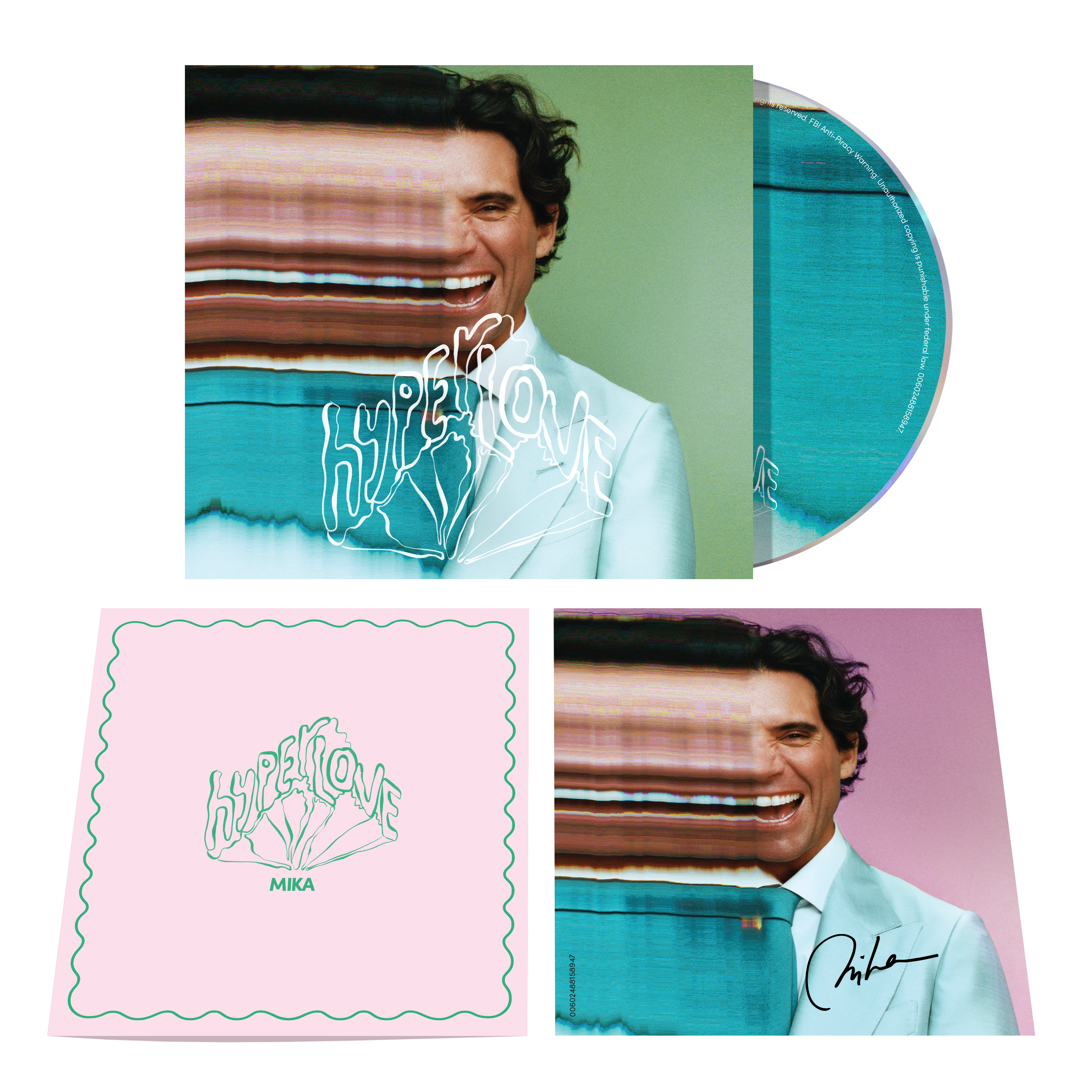 Hyperlove CD + Carte Dédicacée