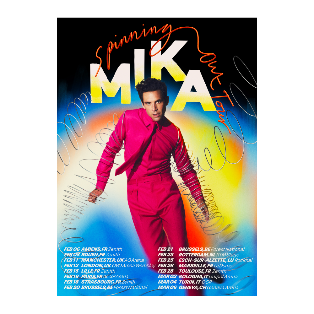 Poster TOUR 2026 Mika